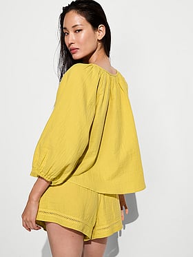 Beachwear Cotton Gauze Easy Top