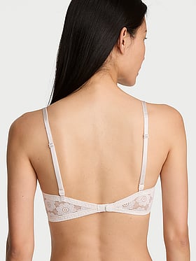 Sexy Tee Crochet Lace Wireless Push-Up Bra