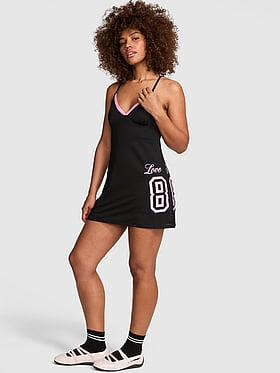 Mesh Racerback Dress