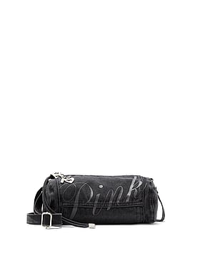 Canvas Rolled Duffle Shoulder Bag