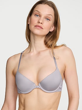 Sexy Tee Smooth Lacie Lightly Lined Front-Close Demi Bra