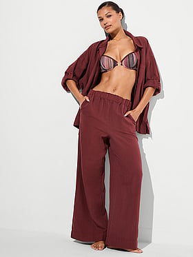 Beachwear Linen Pants