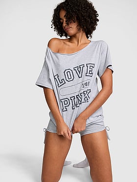 Campus Cotton™ Off-The-Shoulder Tee