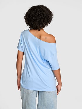 Campus Cotton™ Off-The-Shoulder Tee