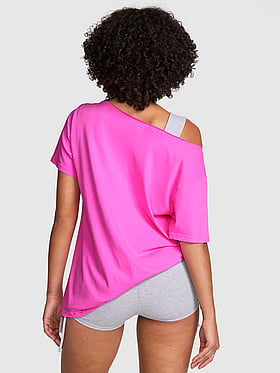 Campus Cotton™ Off-The-Shoulder Tee