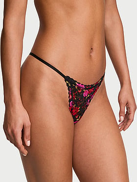 Lace String Thong Panty