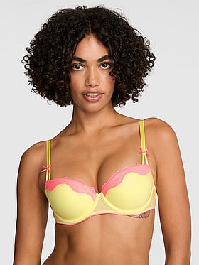 PINK Wink™ Push-Up Balconette Bra