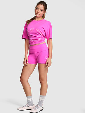 All-Day Cotton™ Foldover Bike Shorts