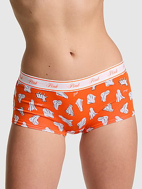 Logo Cotton Boyshort Panty