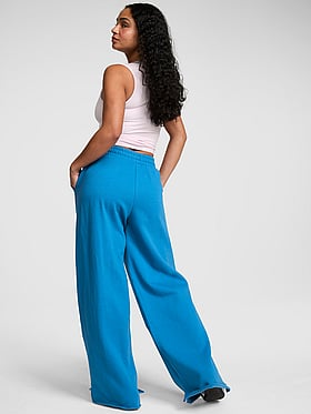 Campus Fleece™ Wide-Leg Split-Hem Sweatpants