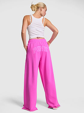 Campus Fleece™ Wide-Leg Split-Hem Sweatpants