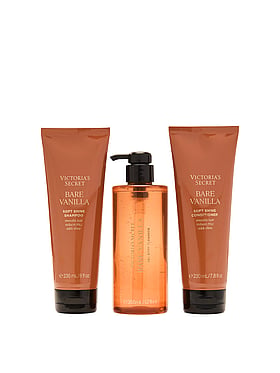 Shower Gift Set ft. Shampoo, Conditioner, & Cleanser