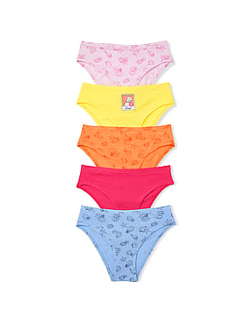 5-Pack Cotton Cheeky Panties