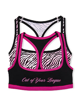 2-Pack Cotton Racerback Bralettes