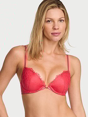 Rose Lace Push-Up Bra