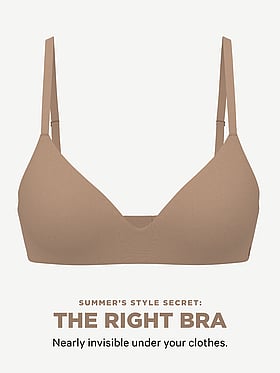 Smooth Lightly Lined Wireless Bra