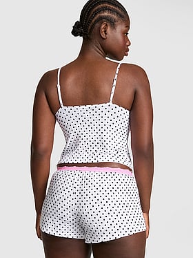 Modal Lace-Trim Micro Shorts