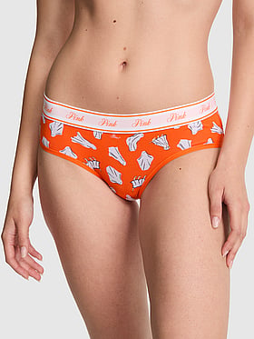 Logo Cotton Hiphugger Panty
