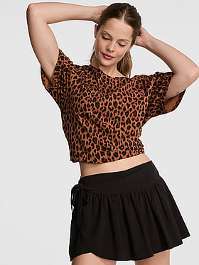 Campus Cotton™ Off-The-Shoulder Tee