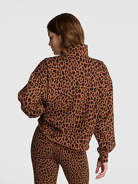 Campus Fleece™ Quarter-Zip Straight-Cut Sweatshirt