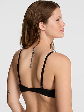 Cotton Unlined Triangle Bralette