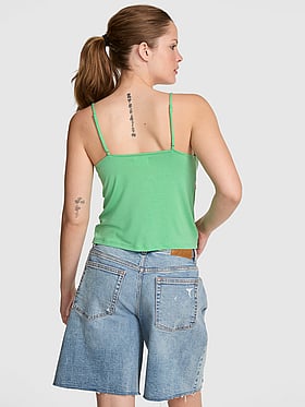Modal Lace-Trim Cami