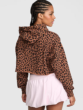 Campus Fleece™ Cropped Half-Zip Hoodie