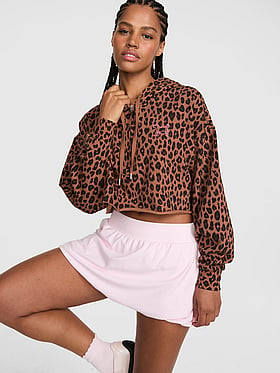 Campus Fleece™ Cropped Half-Zip Hoodie