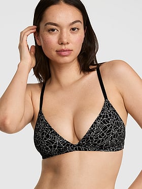 Cotton Unlined Triangle Bralette