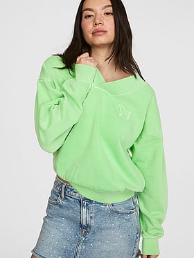 Campus Fleece™ V-Neck Sweatshirt