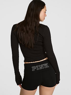 All-Day Cotton™ Foldover 3" Bike Shorts
