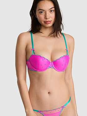 PINK Wink™ Lightly Lined Balconette Bra