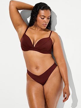 Convertible Halter Push-Up Bikini Top