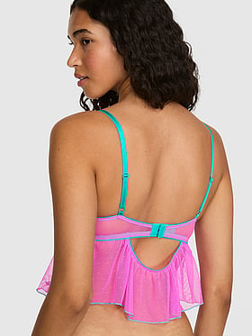 PINK Wink™ Lightly Lined Scoop Corset Top