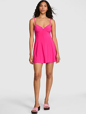 PINK | Elle Birthday Girl Knit Flare Dress