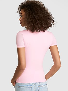 PINK Base Stretch™ Short-Sleeve Tee