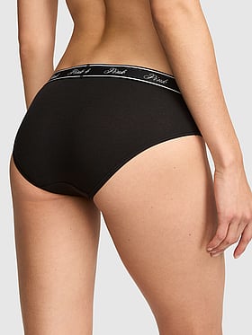 Logo Cotton Hiphugger Panty