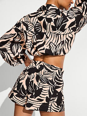 Beachwear Voile Shorts