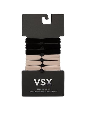 VSX 6-Pack Knit Hair Ties