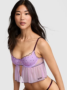 PINK Wink™ Lightly Lined Scoop Corset Top