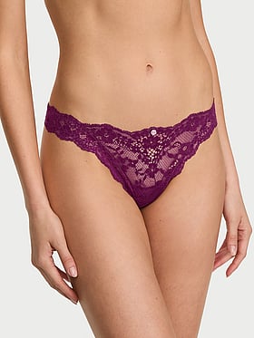 Lace Thong Panty