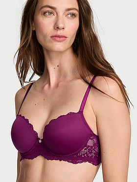 Smooth & Lace Lightly Lined Demi Bra