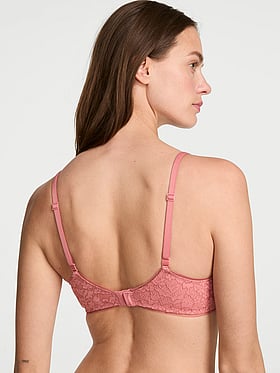 Invisible Lift Lace Unlined Demi Bra