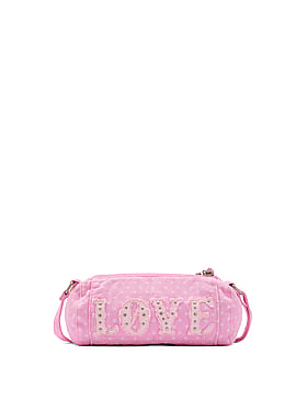 Canvas Rolled Duffle Shoulder Bag