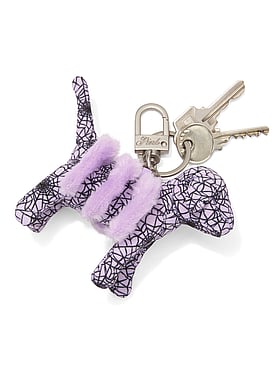 PINK Micro Dog™ Keychain Charm