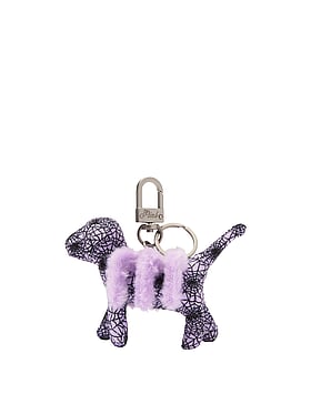 PINK Micro Dog™ Keychain Charm