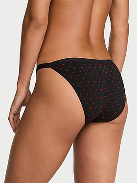 Stretch Cotton String Bikini Panty