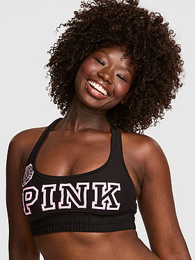 Cotton Dorm Fleece Unlined Racerback Bralette