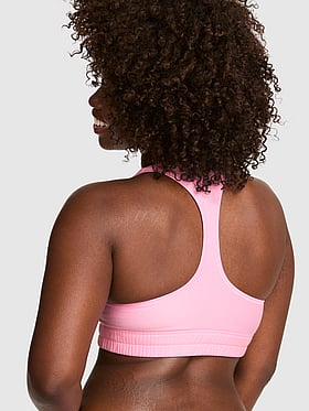 Cotton Dorm Fleece Unlined Racerback Bralette