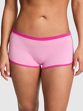 Cotton Dorm Boyshort Panty